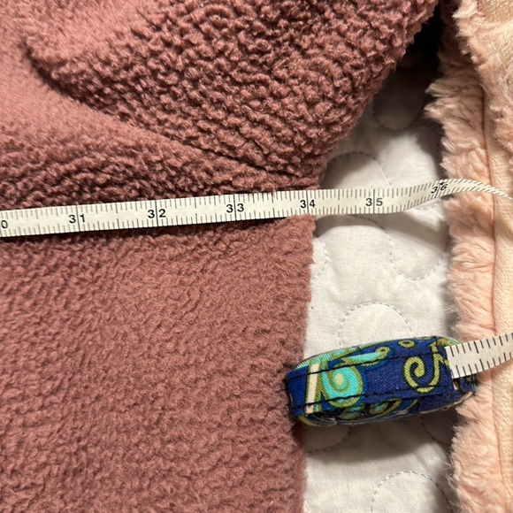 Ava viv Sherpa quarter zip women’s size 4x mauve pink - Picture 4 of 7